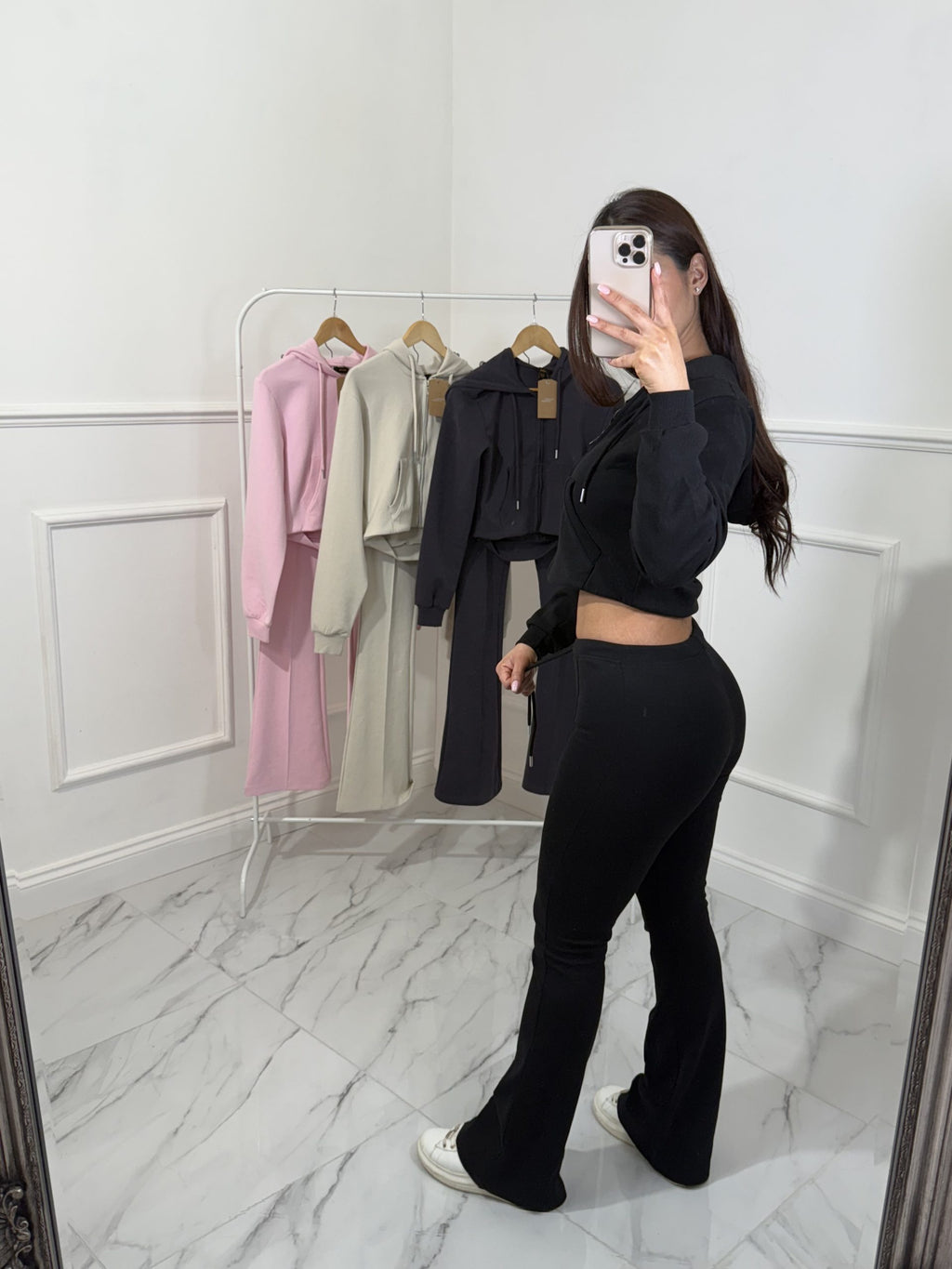 Flare Hoodie Tracksuit image 2