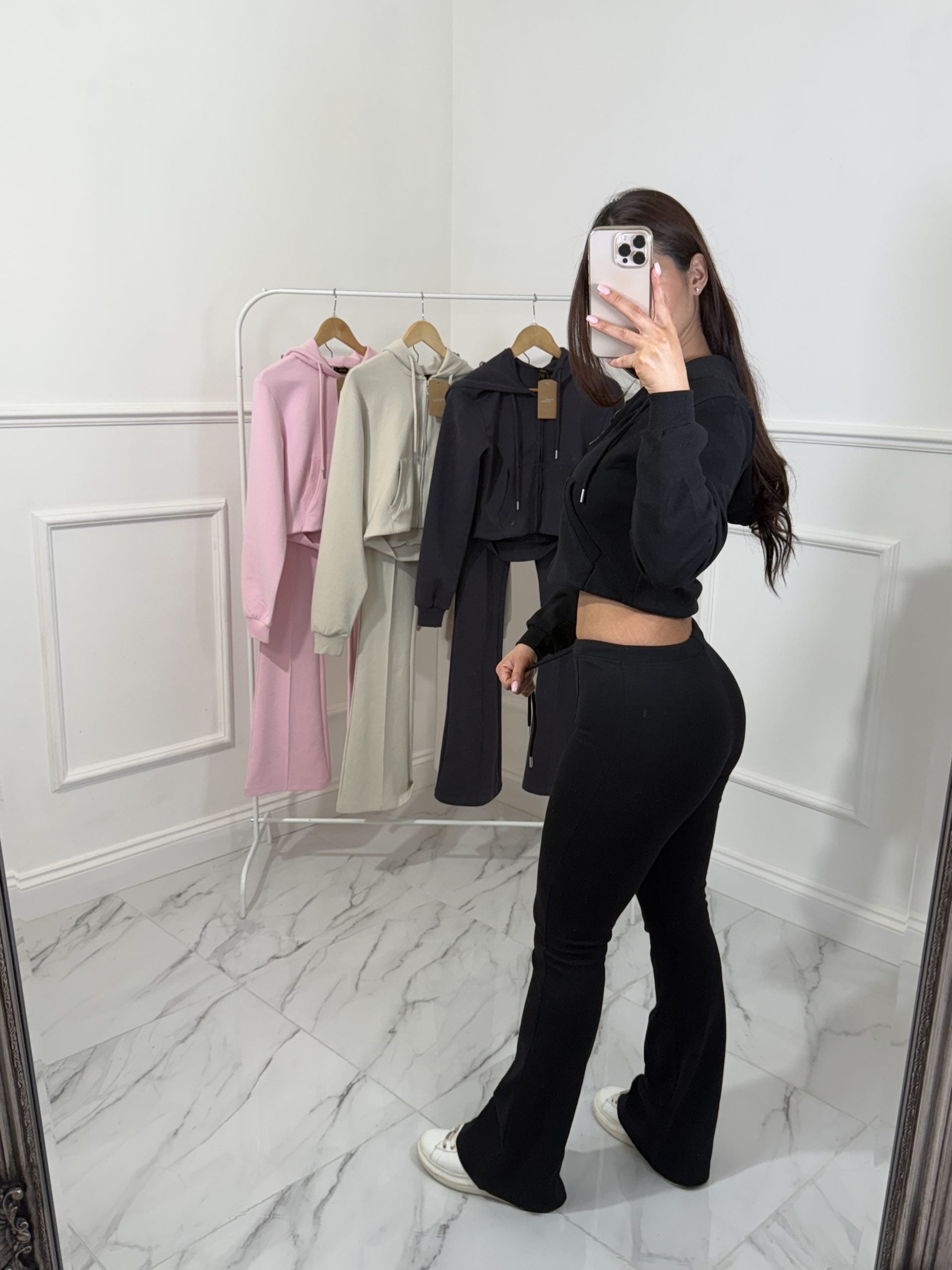Flare Hoodie Tracksuit image 2