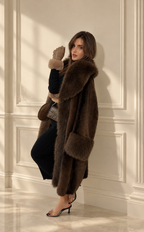 Mink Faux Fur Coat