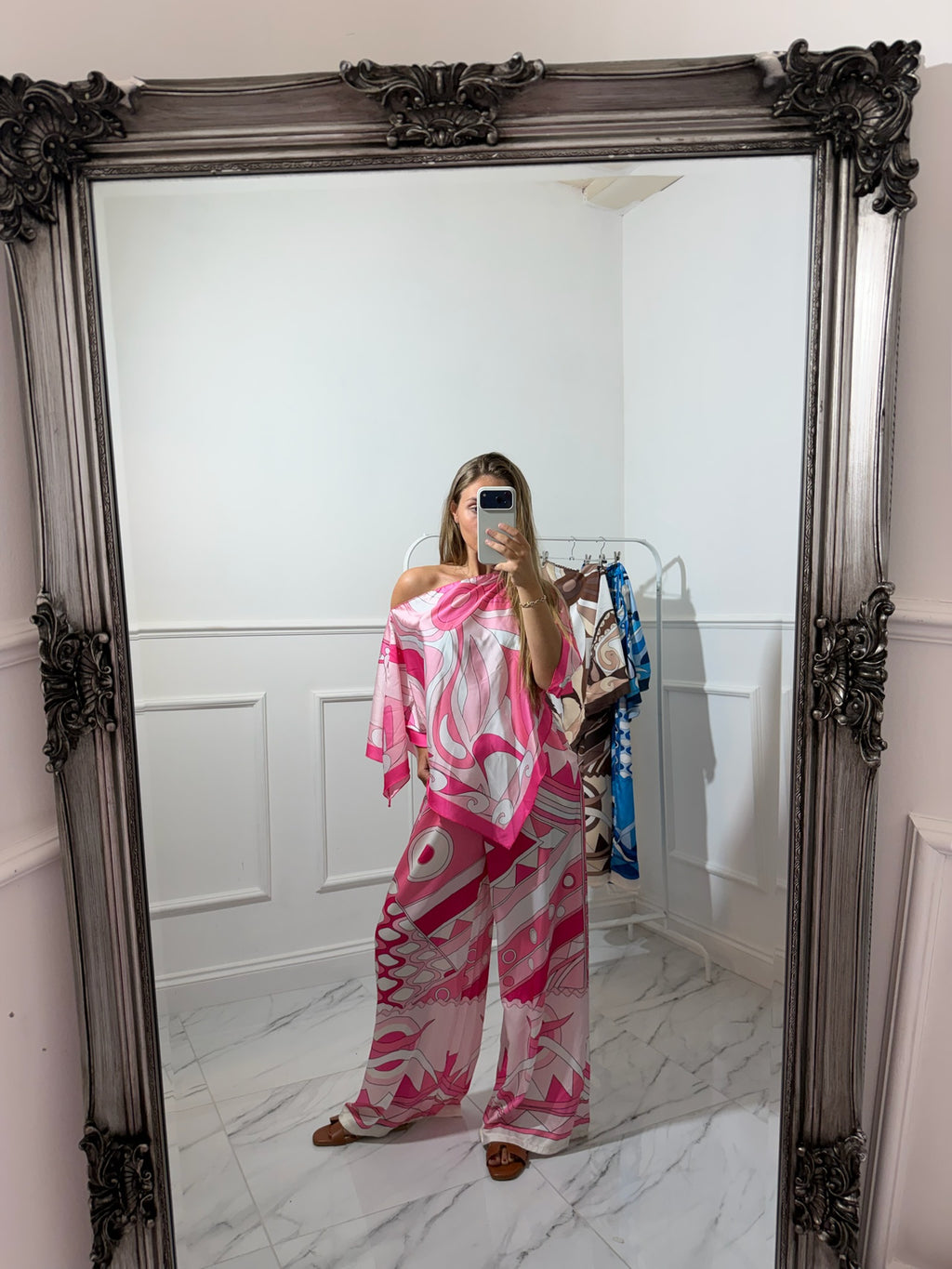 Pucci Bandana set pink