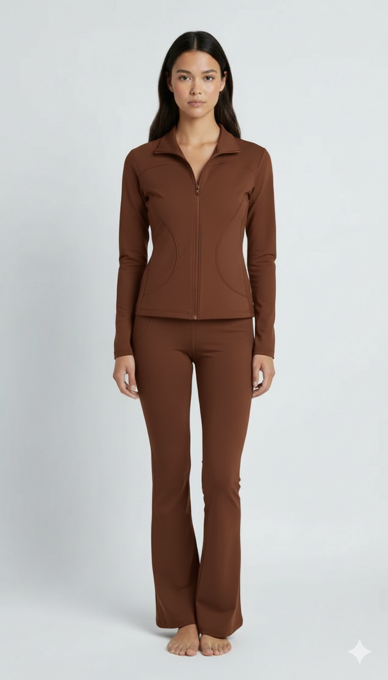 Penelope Tracksuit - Choco Brown