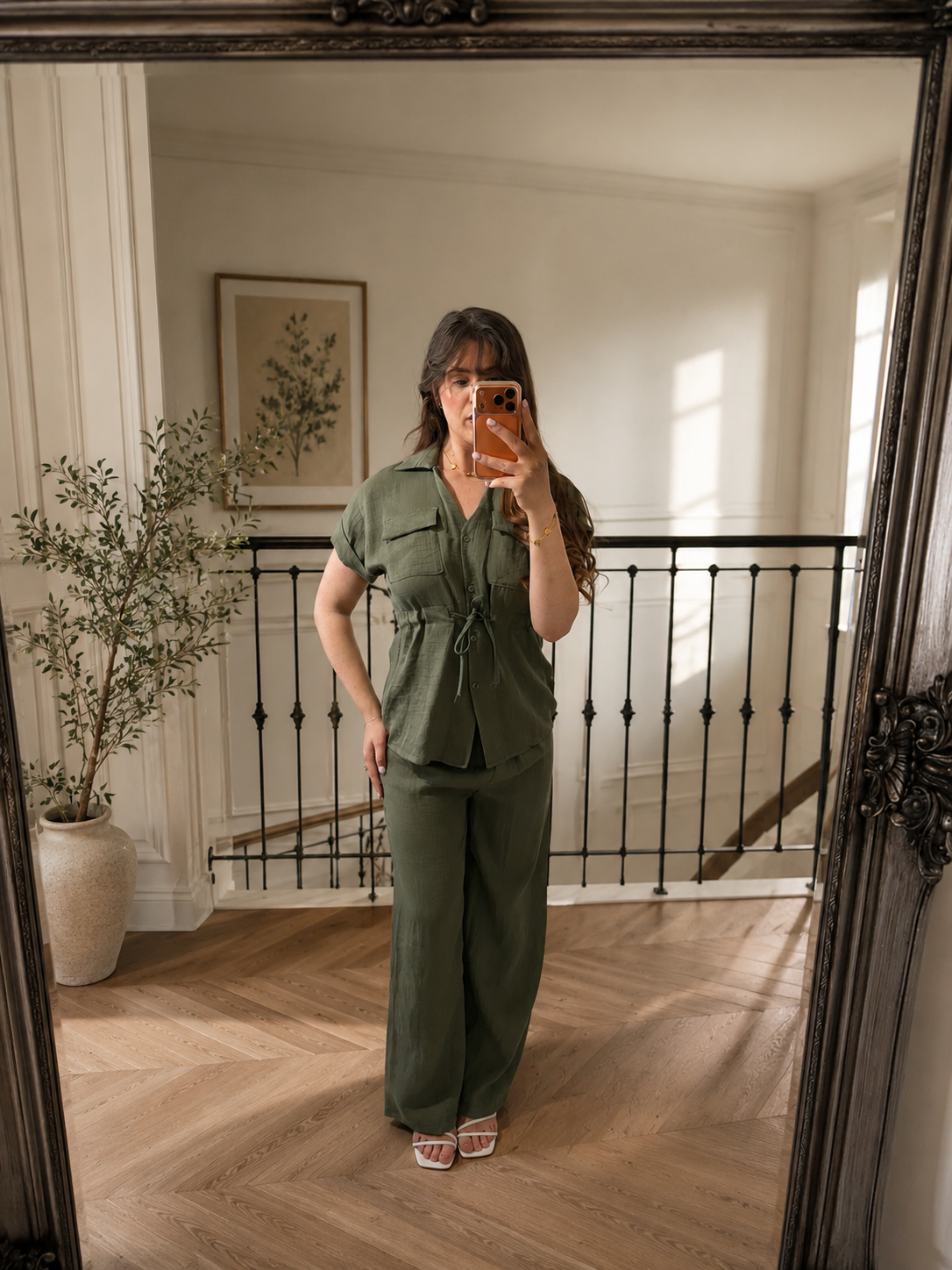 Linen Co Ord Set