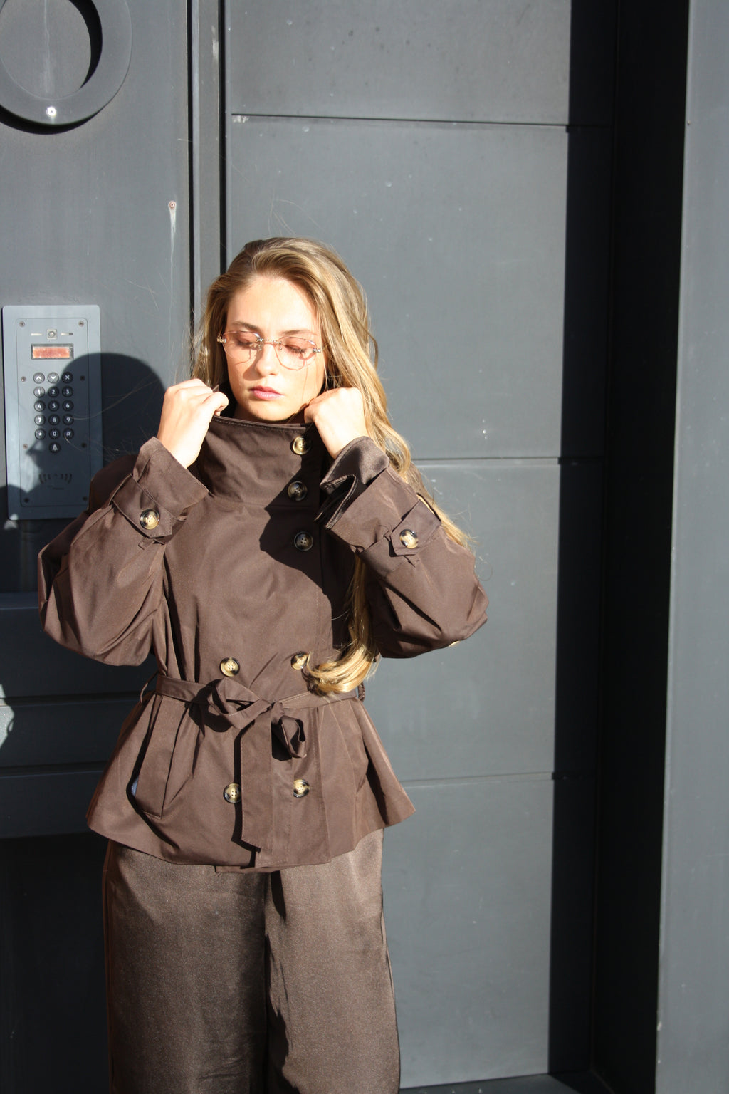 Berry Button Trench