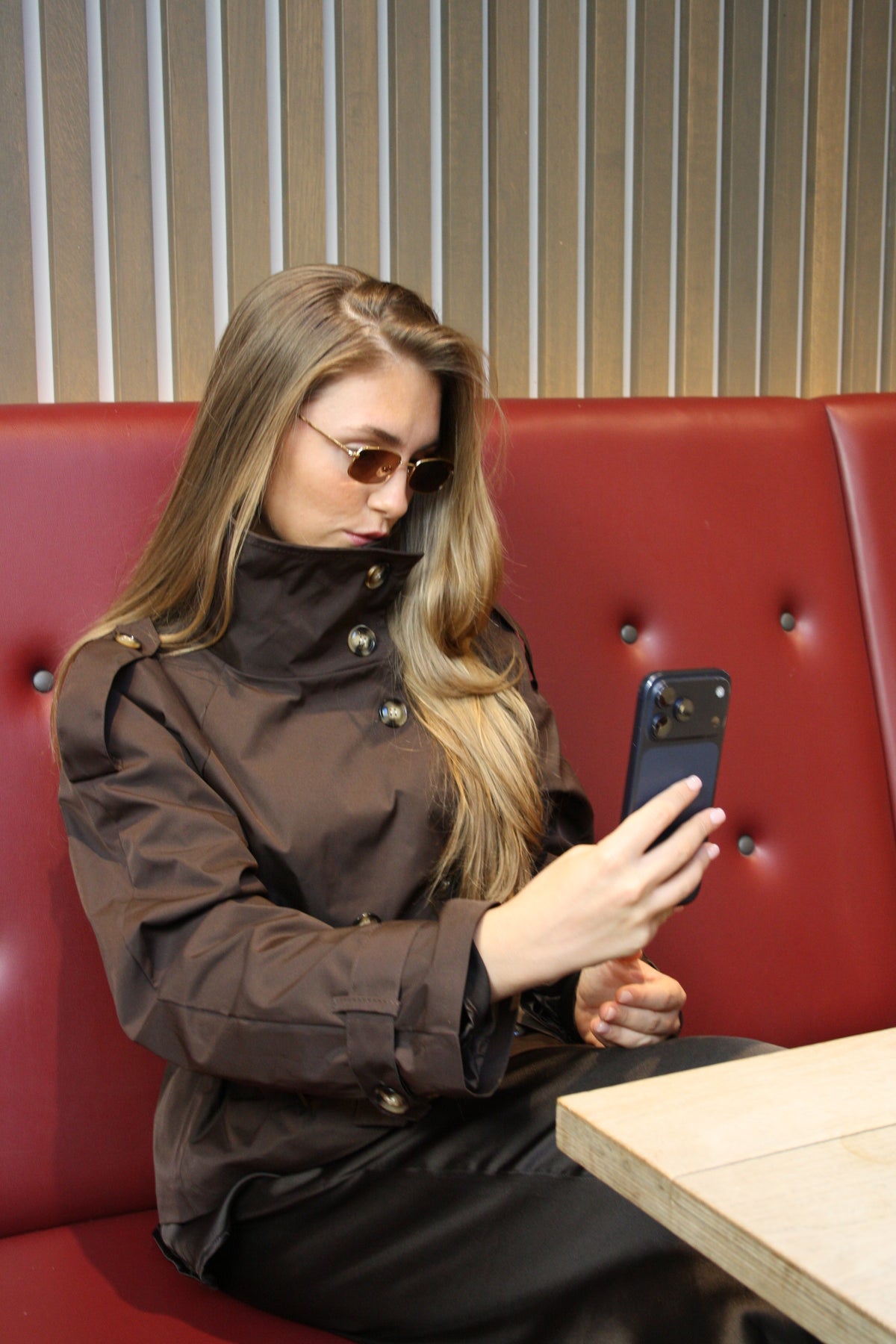 Berry Button Trench