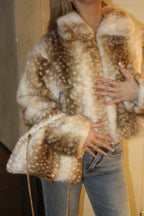Bambi Print Clutch Bag