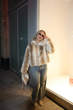 Bambi Print Clutch Bag