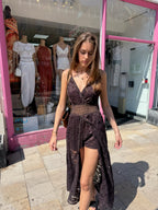 Lace Playsuit Dress