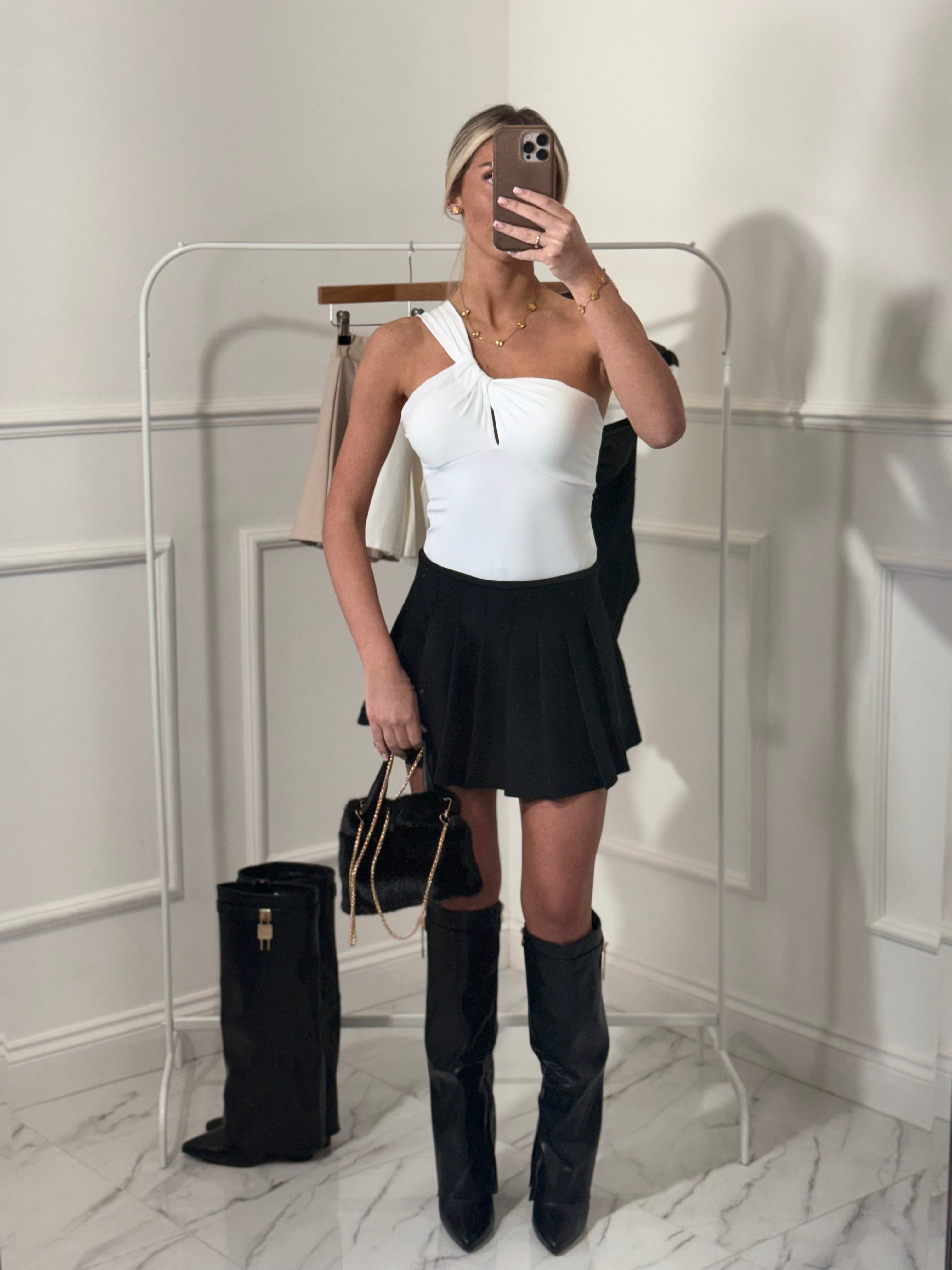 Larissa One Shoulder Bodysuit