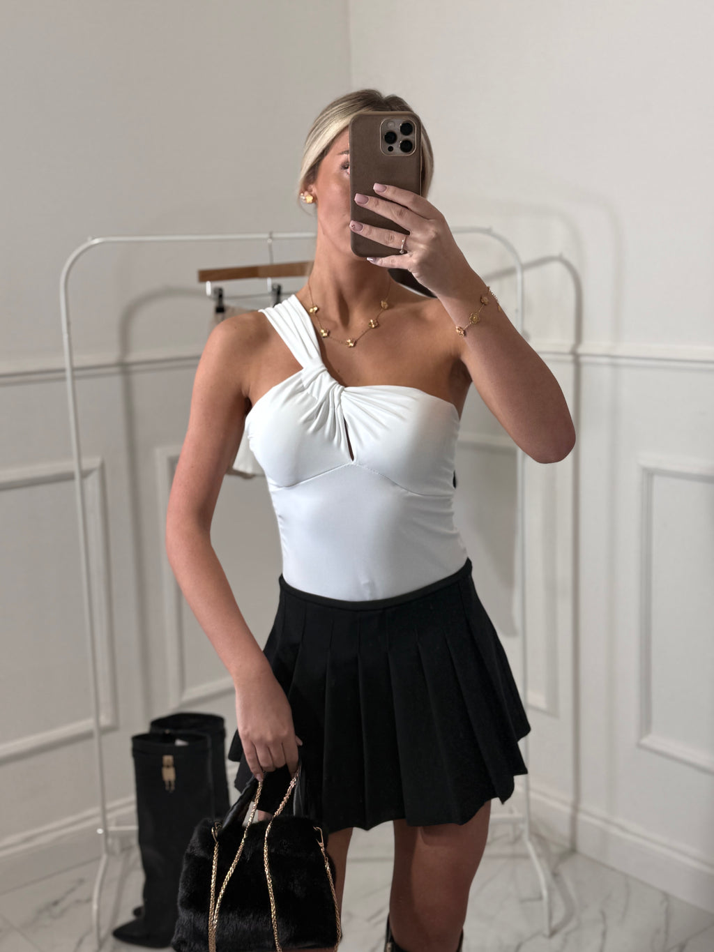 Larissa One Shoulder Bodysuit