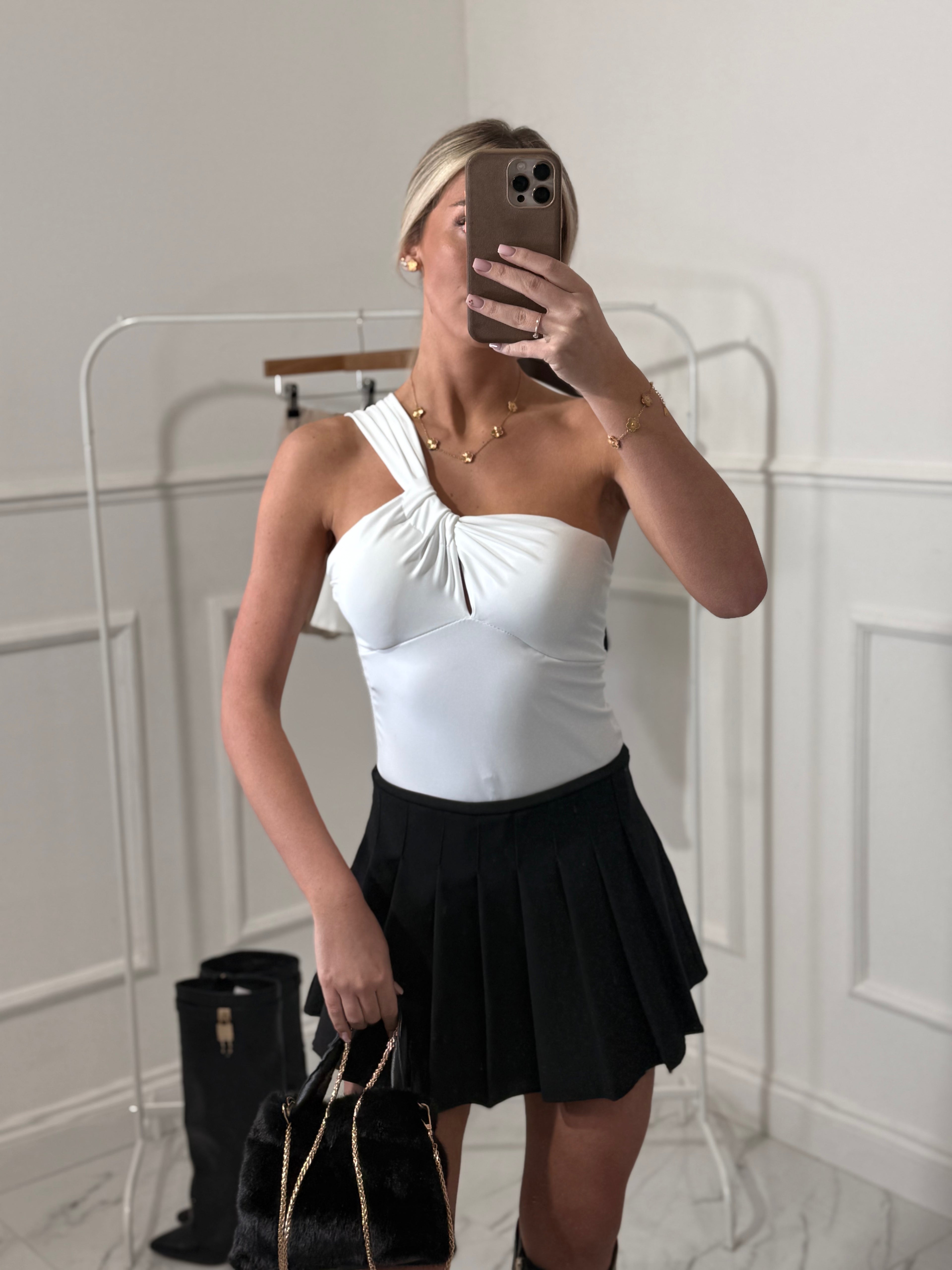 Larissa One Shoulder Bodysuit
