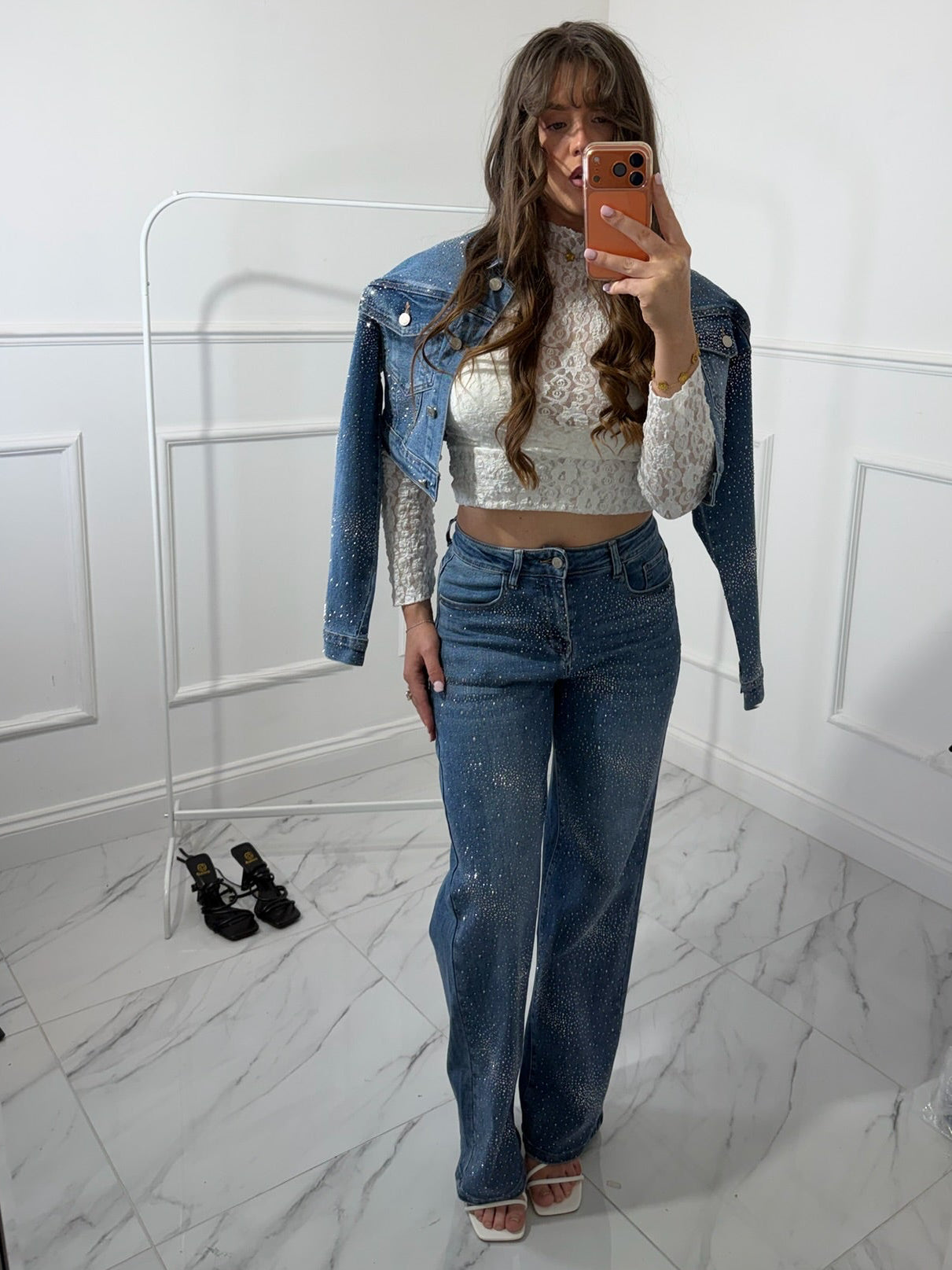 Layla Sparkle Denim Jacket & Jeans