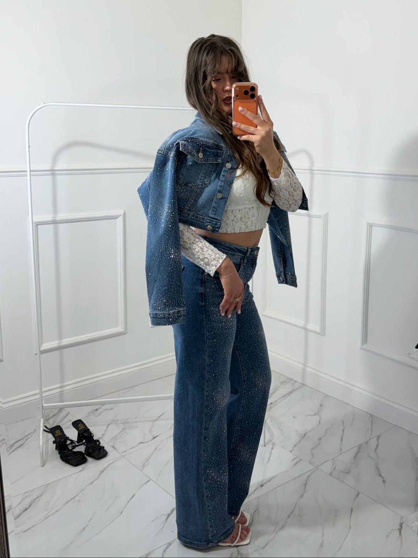 Layla Sparkle Denim Jacket & Jeans