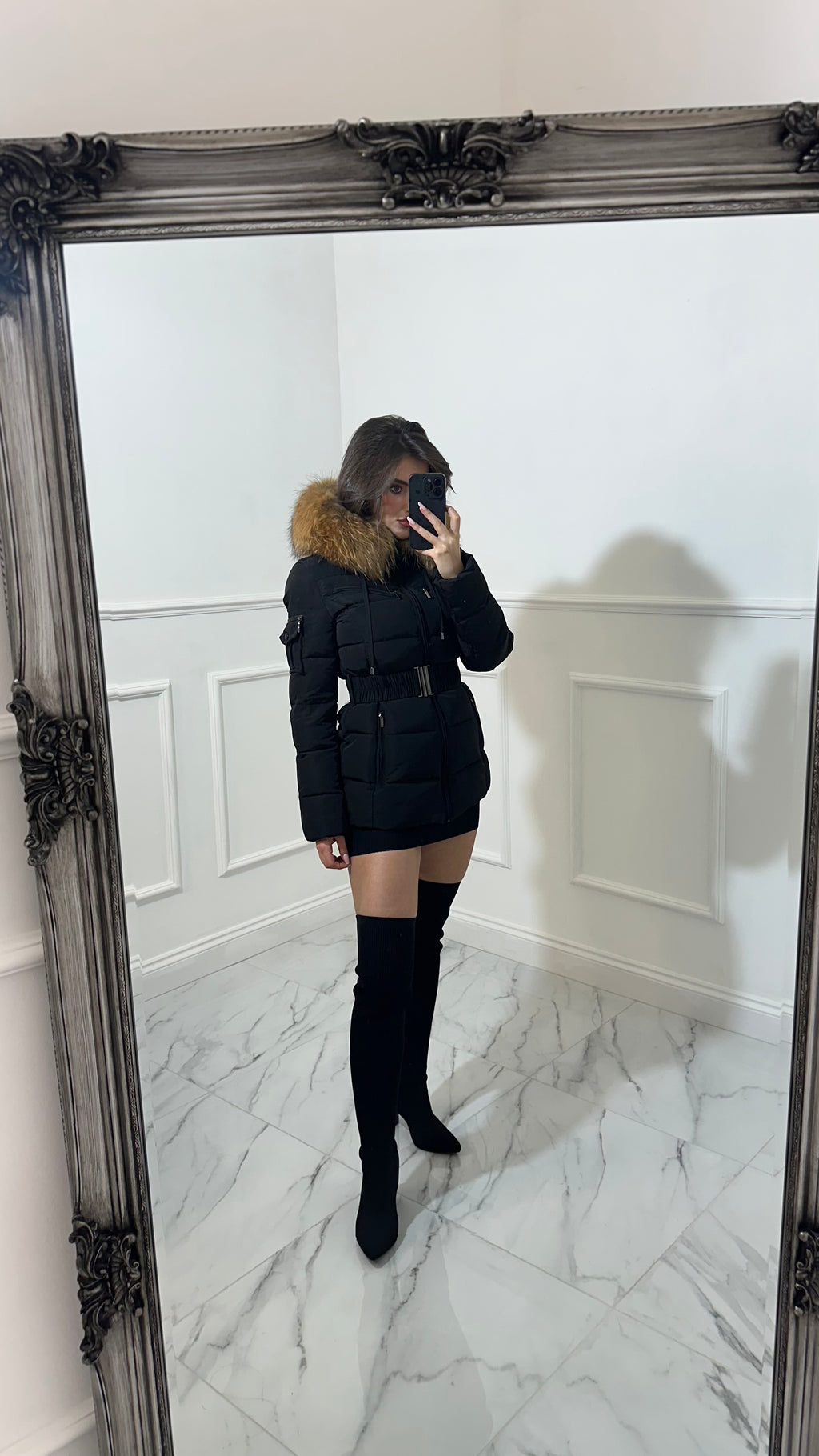 Paris Puffer Faux Fur