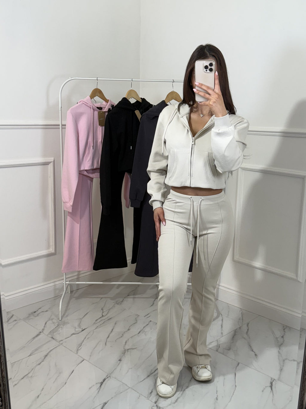 Flare Hoodie Tracksuit image 2